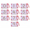 Set magnetic de scriere - Cifre, Viga
