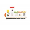 Set table de scris magnetice - Trenulet cu trei vagoane, Viga