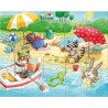 Set 4 puzzle-uri cu figurine Anotimpurile, HABA